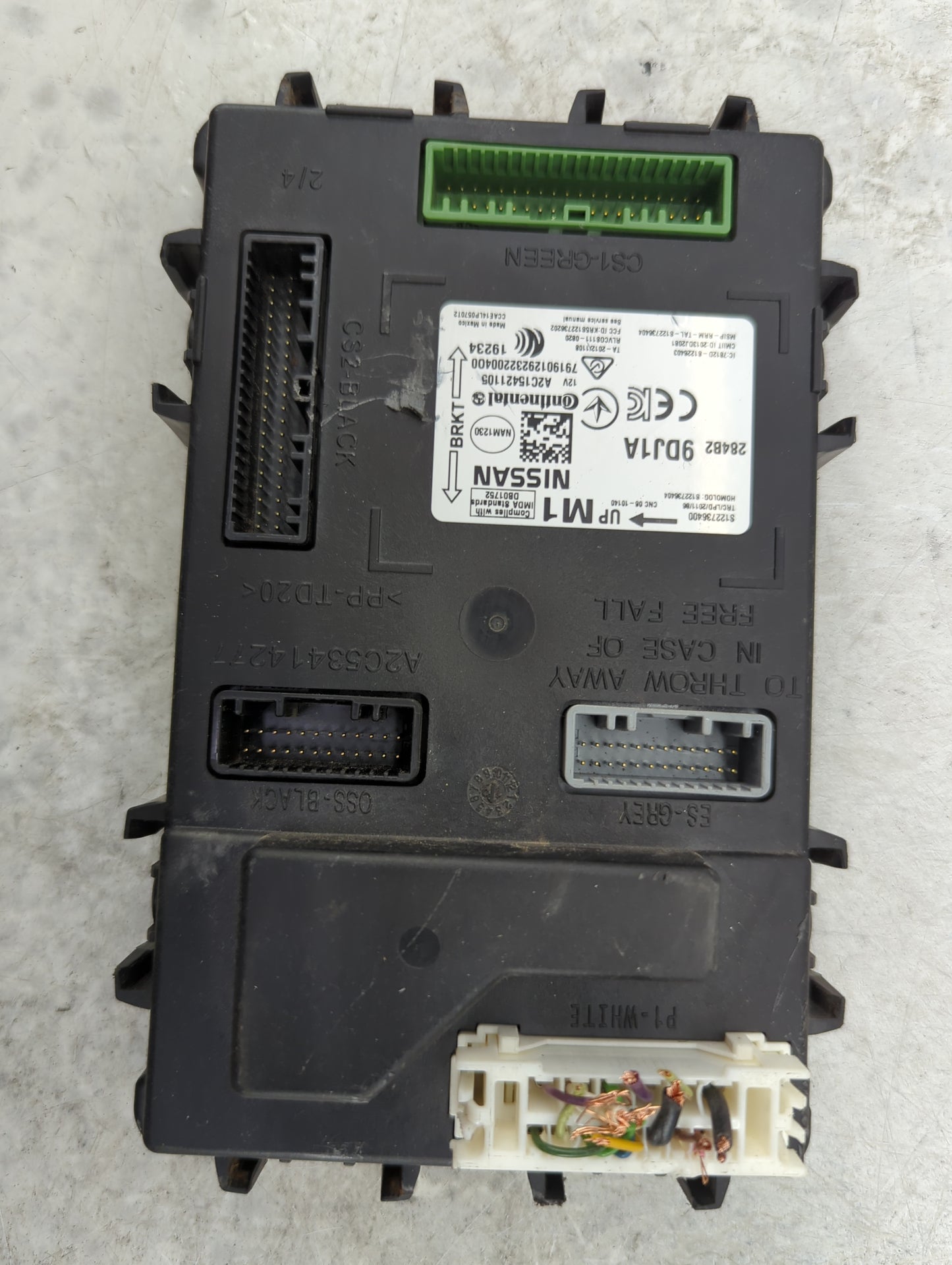 2019-2021 Nissan Maxima Body Control Module Bcm Inner Cabin Fuse Box - Oemusedautoparts1.com