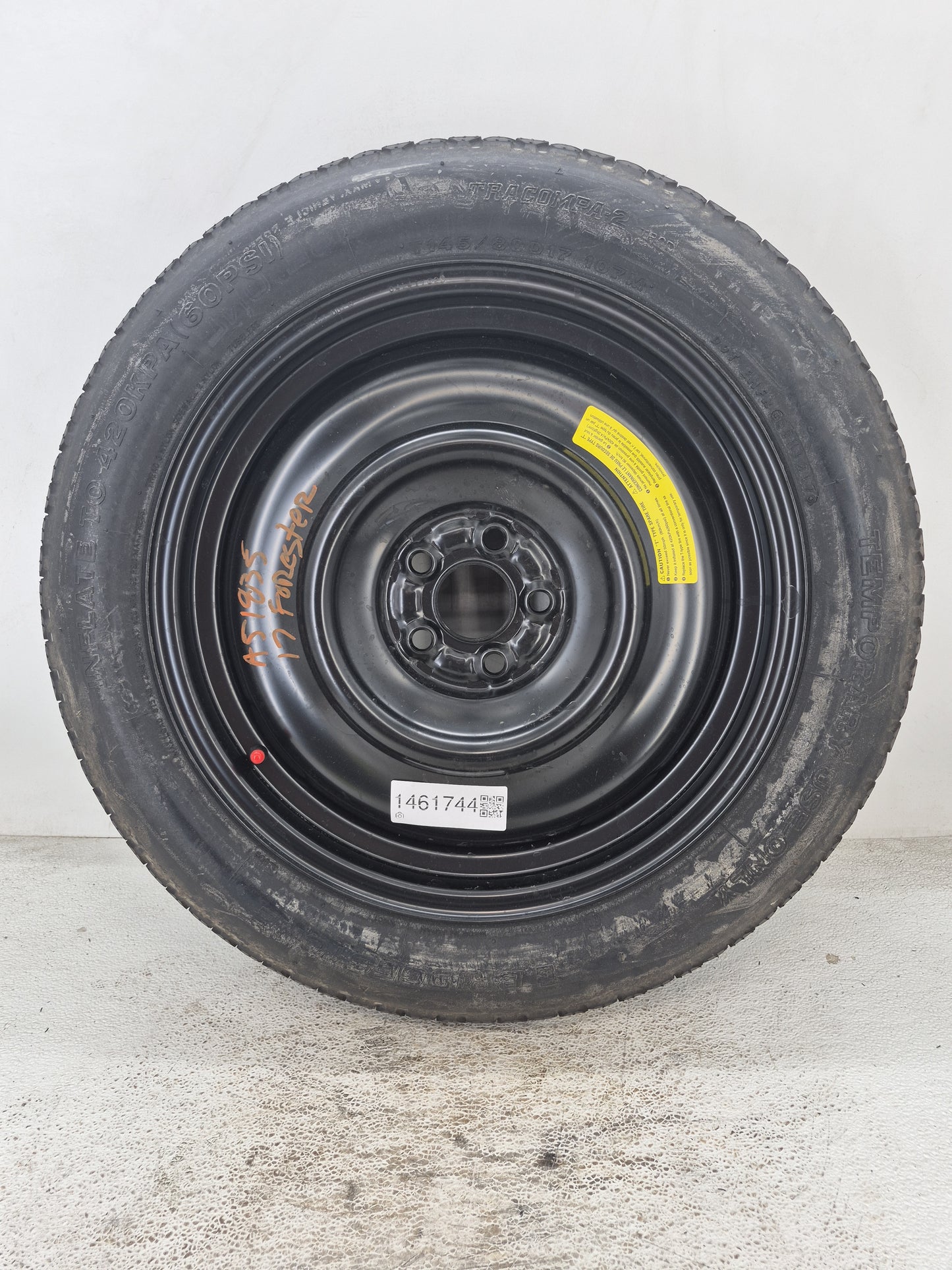2004-2022 Nissan Maxima Spare Donut Tire Wheel Rim Oem 1461744 - Oemusedautoparts1.com