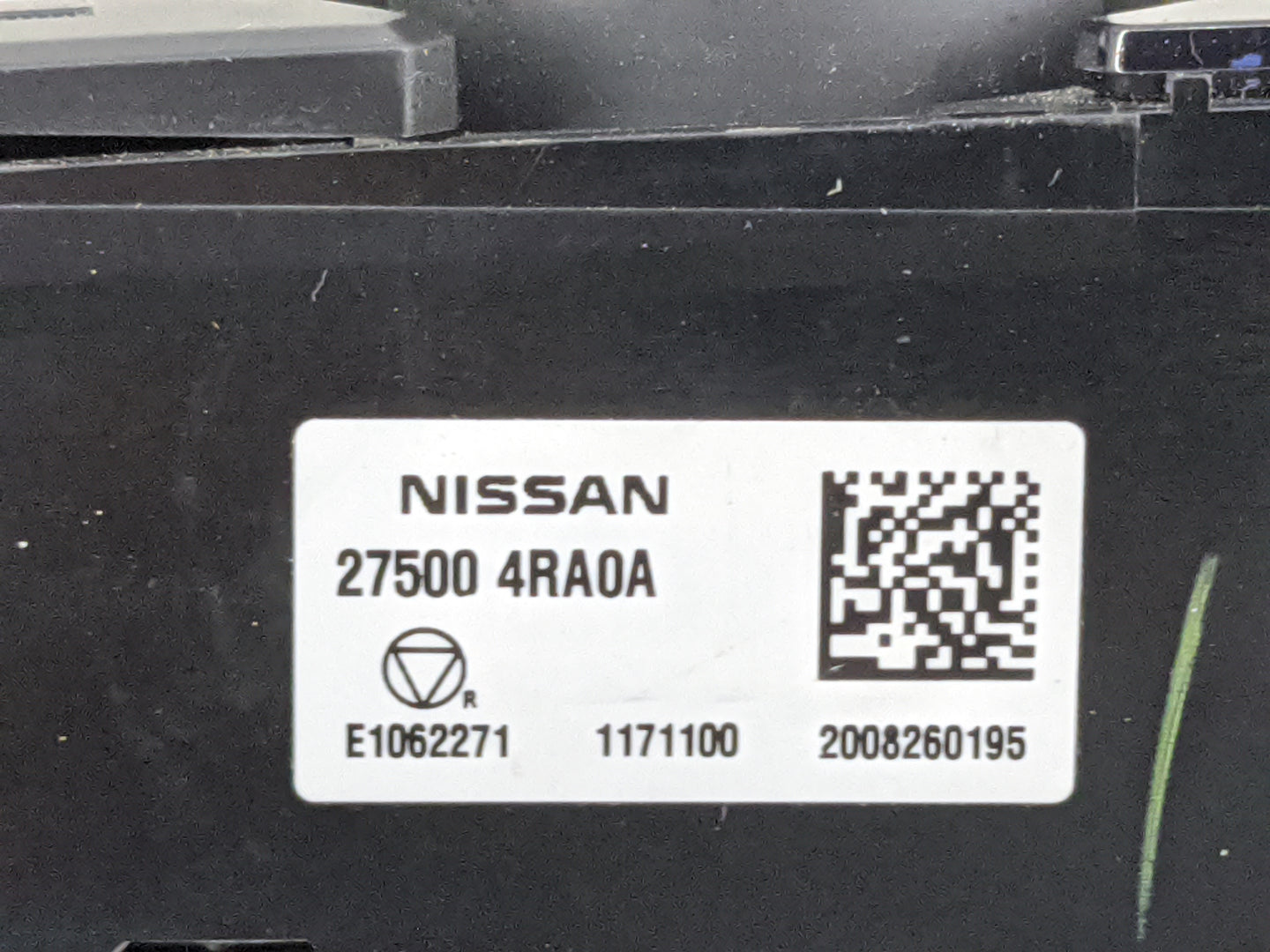 2016-2021 Nissan Maxima Climate Control Module Temperature AC/Heater Replacement P/N:27500 4RA0A Fits OEM Used Auto Parts - 