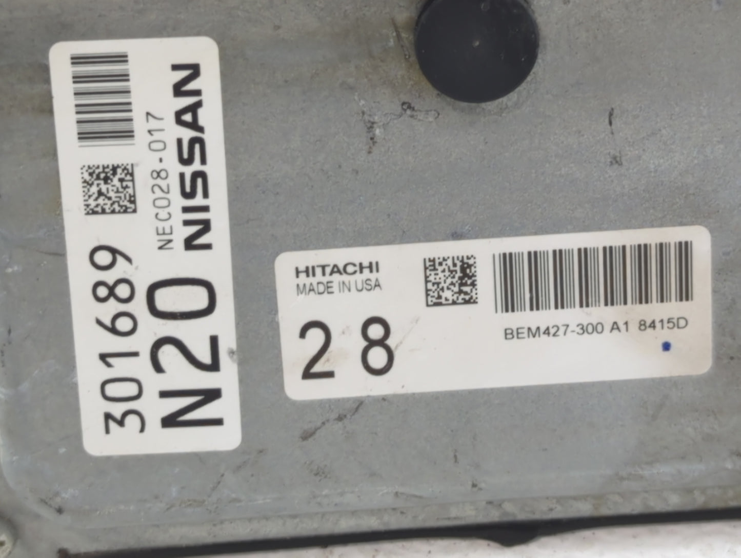 2018-2020 Nissan Maxima PCM Engine Control Computer ECU ECM PCU OEM P/N:NEC028-017 BEM427-300 A1 Fits Fits 2018 2019 2020 OE