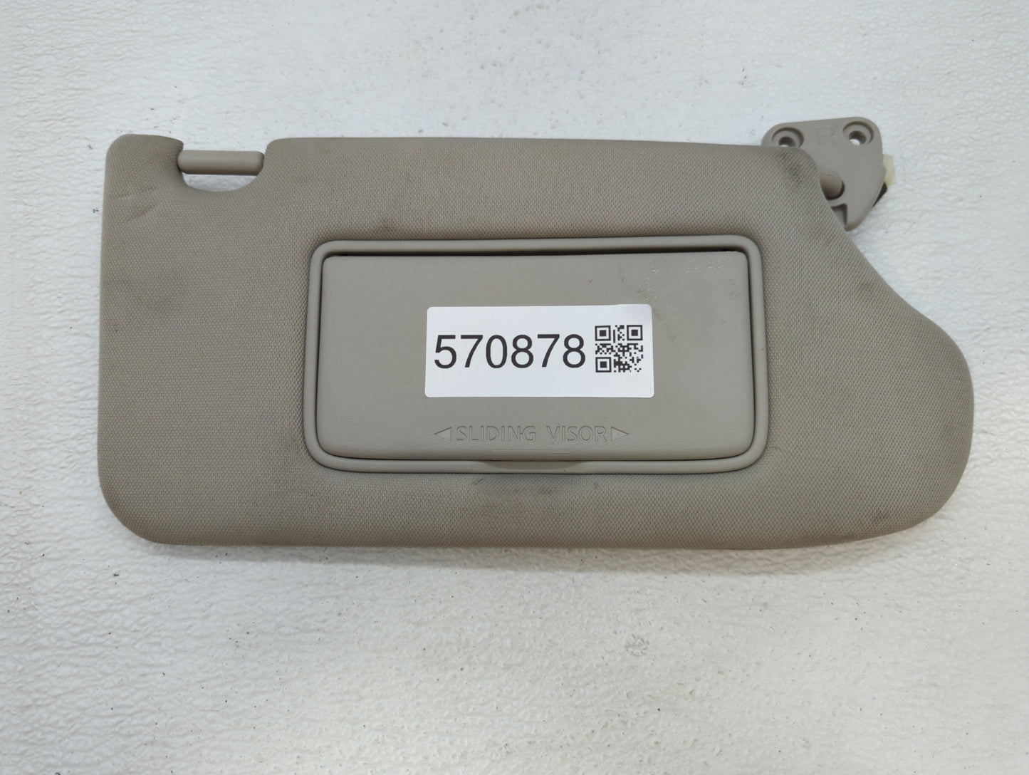 2018-2021 Nissan Maxima Sun Visor Shade Replacement Passenger Right Mirror Fits Fits 2018 2019 2020 2021 OEM Used Auto Parts