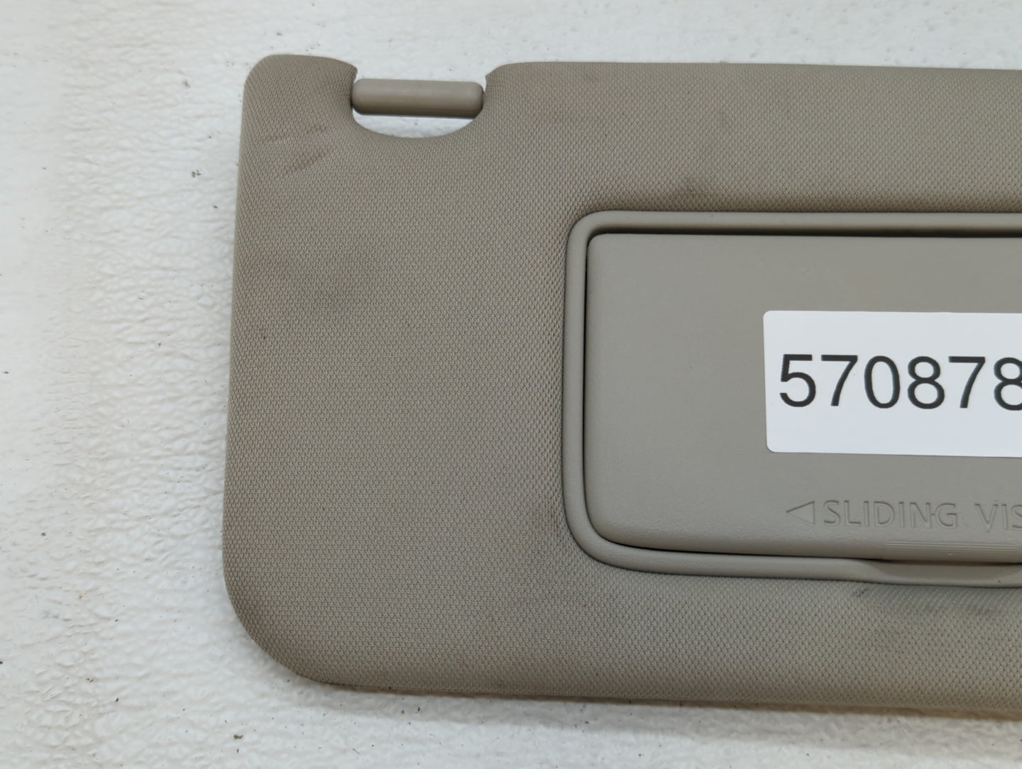 2018-2021 Nissan Maxima Sun Visor Shade Replacement Passenger Right Mirror Fits Fits 2018 2019 2020 2021 OEM Used Auto Parts