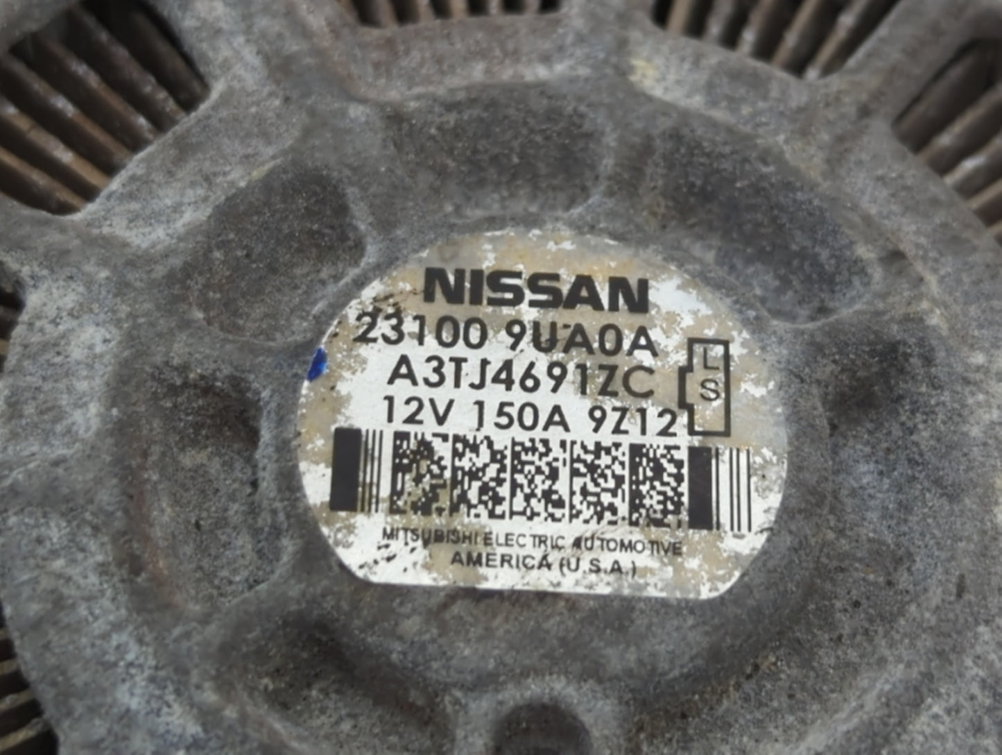 2019-2021 Nissan Maxima Alternator Replacement Generator Charging Assembly Engine OEM P/N:A3TJ4691ZC 23100 9UA0A Fits OEM Us