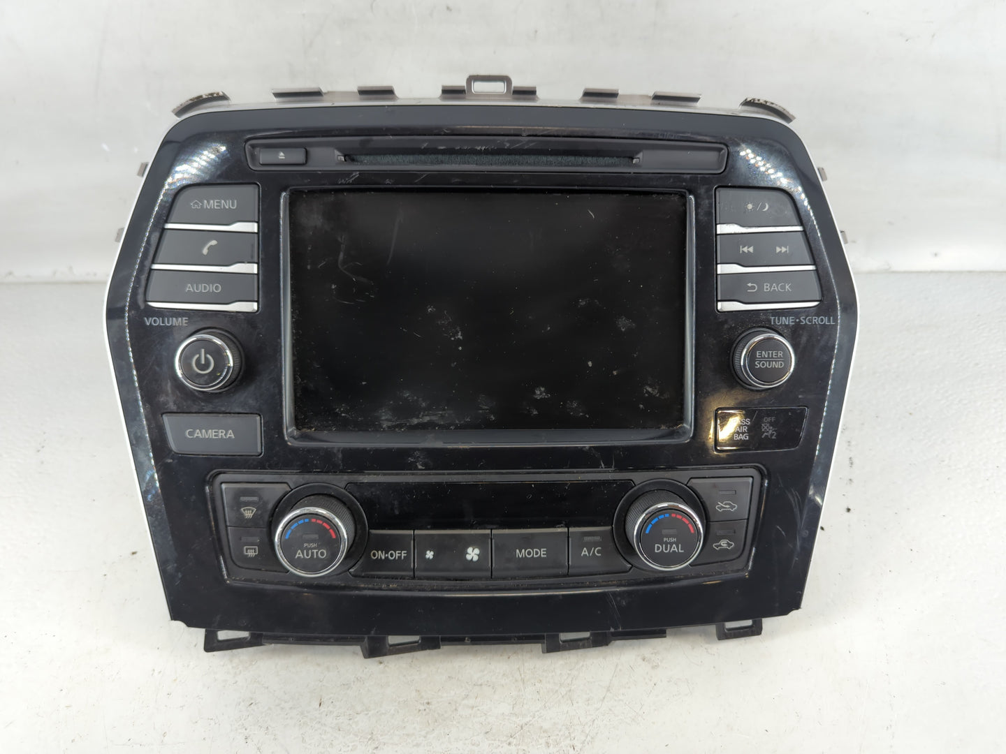 2020 Nissan Maxima Radio AM FM Cd Player Receiver Replacement P/N:2591A9DJ0E Fits OEM Used Auto Parts - Oemusedautoparts1.co