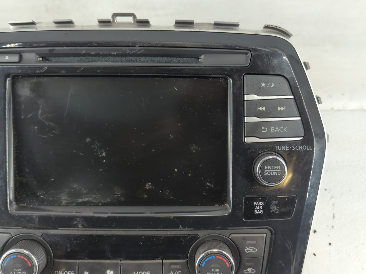 2020 Nissan Maxima Radio AM FM Cd Player Receiver Replacement P/N:2591A9DJ0E Fits OEM Used Auto Parts - Oemusedautoparts1.co