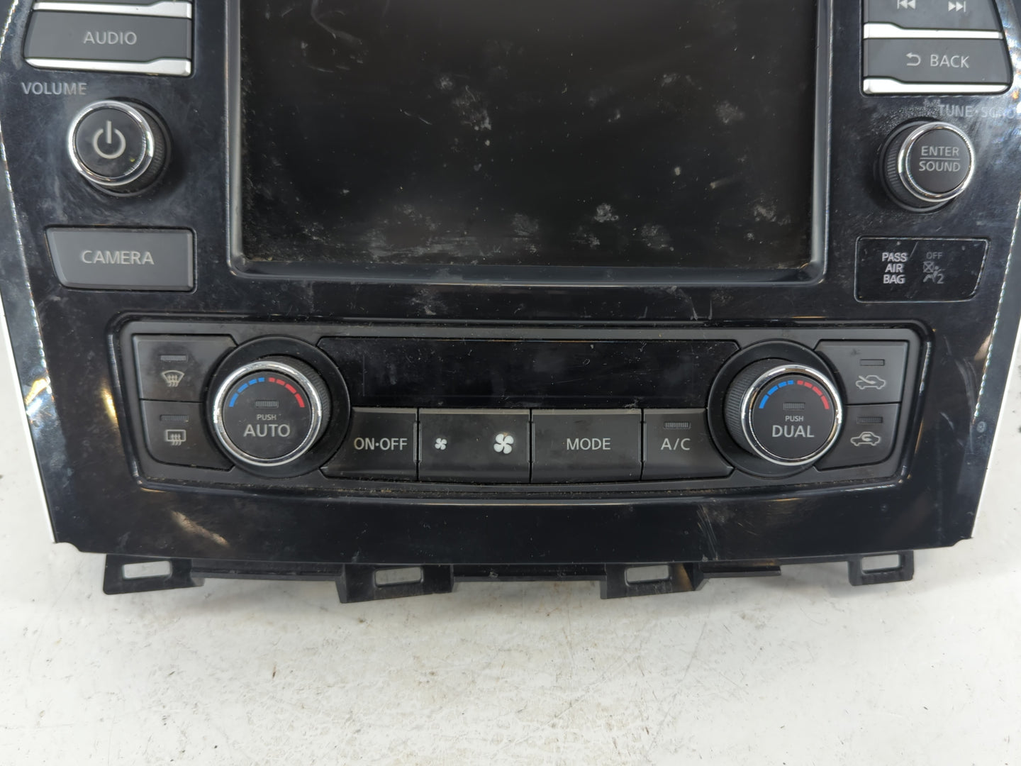 2020 Nissan Maxima Radio AM FM Cd Player Receiver Replacement P/N:2591A9DJ0E Fits OEM Used Auto Parts - Oemusedautoparts1.co
