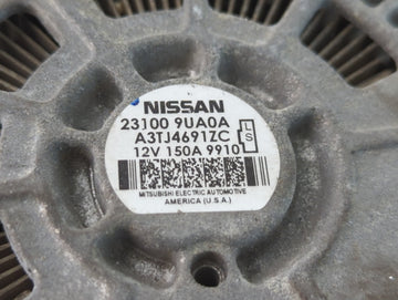 2019-2021 Nissan Maxima Alternator Replacement Generator Charging Assembly Engine OEM P/N:23100 9UA0A Fits OEM Used Auto Parts