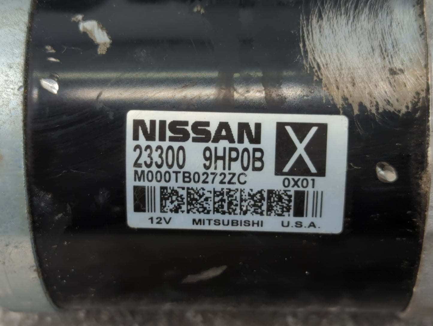 2016-2021 Nissan Maxima Car Starter Motor Solenoid OEM P/N:23300 9HP0B Fits Fits 2015 2016 2017 2018 2019 2020 2021 2022 OEM