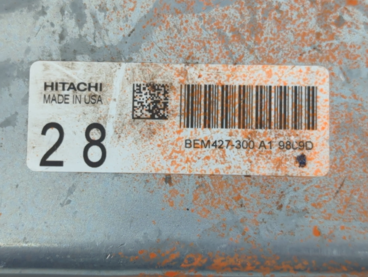 2018-2020 Nissan Maxima PCM Engine Control Computer ECU ECM PCU OEM P/N:BEM427-300 A1 9809D Fits Fits 2018 2019 2020 OEM Use