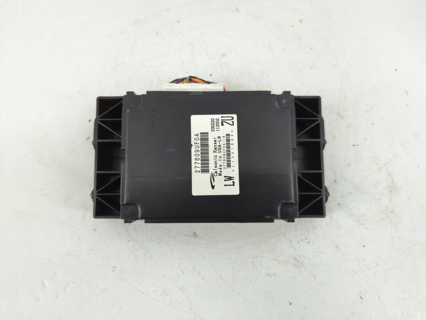 2019-2020 Nissan Murano Temperature Control Module 277609uf0a - Oemusedautoparts1.com