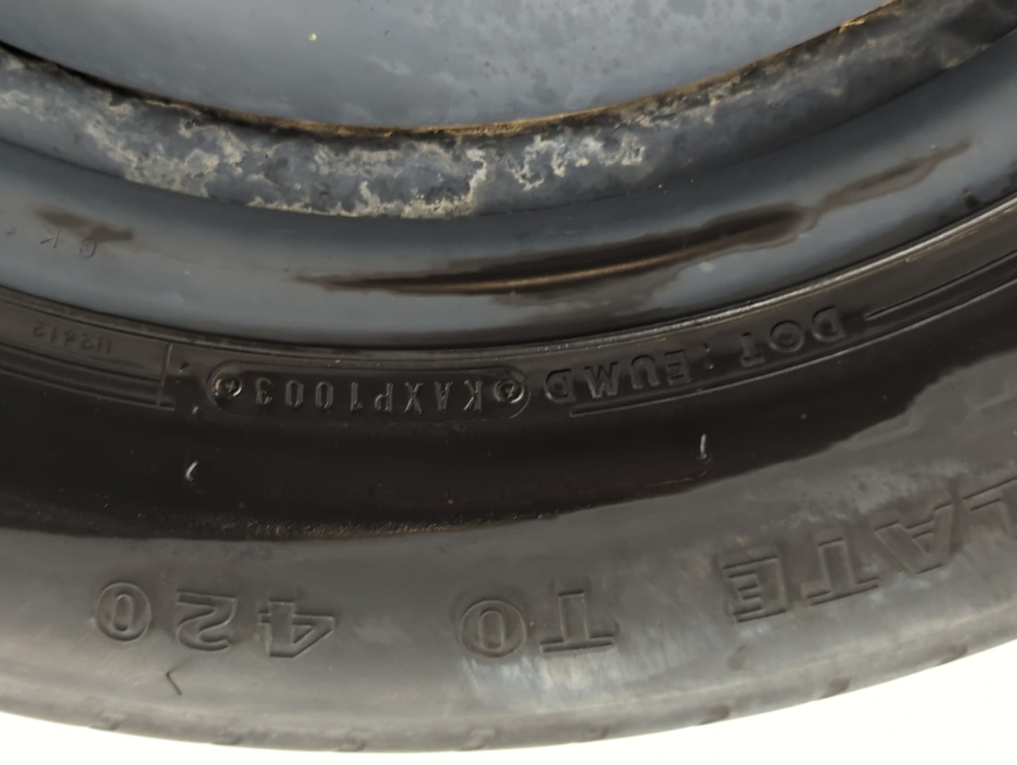 2015-2019 Nissan Murano Spare Donut Tire Wheel Rim Oem - Oemusedautoparts1.com