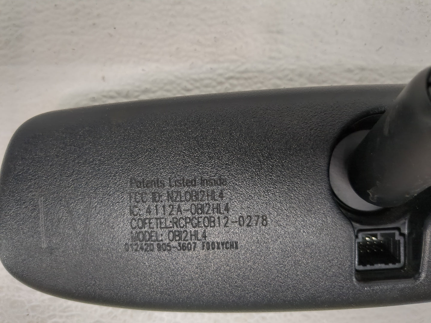 2013-2022 Nissan Murano Interior Rear View Mirror Replacement OEM P/N:4112A-0B12HL4 Fits OEM Used Auto Parts - Oemusedautopa