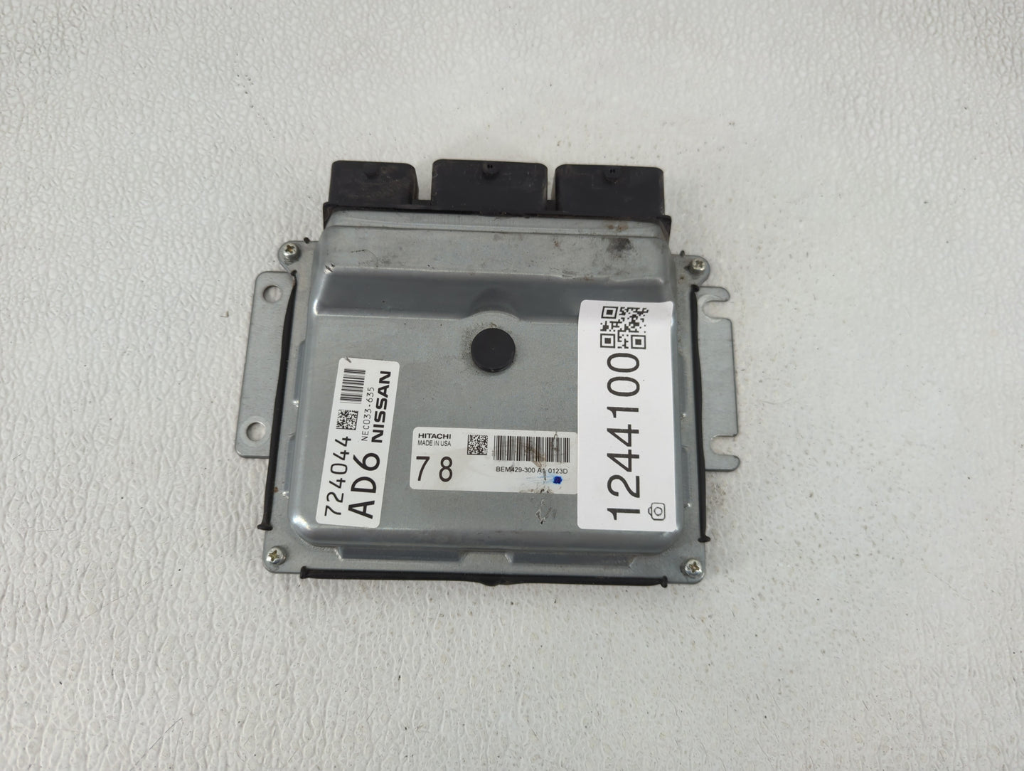2020-2022 Nissan Murano PCM Engine Control Computer ECU ECM PCU OEM P/N:NEC033-635 Fits Fits 2020 2021 2022 OEM Used Auto Pa