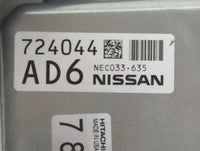 2020-2022 Nissan Murano PCM Engine Control Computer ECU ECM PCU OEM P/N:NEC033-635 Fits Fits 2020 2021 2022 OEM Used Auto Pa