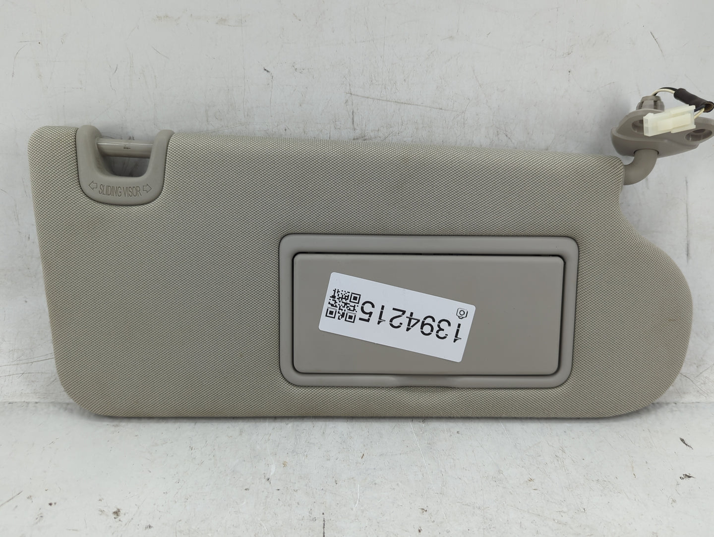 2019-2022 Nissan Murano Sun Visor Shade Replacement Passenger Right Mirror Fits Fits 2019 2020 2021 2022 OEM Used Auto Parts