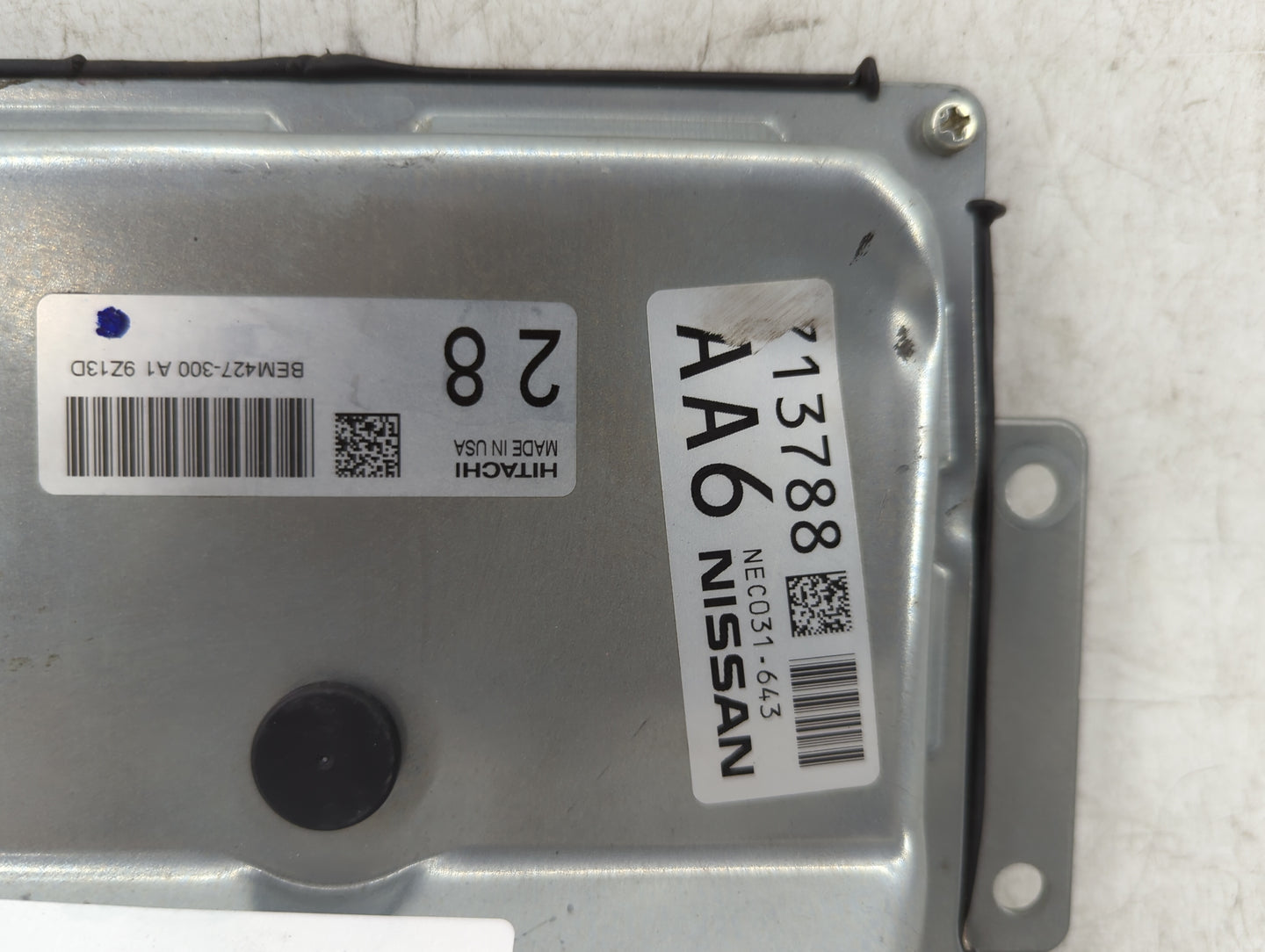 2020-2022 Nissan Murano PCM Engine Control Computer ECU ECM PCU OEM P/N:NEC031-643 Fits Fits 2020 2021 2022 OEM Used Auto Pa
