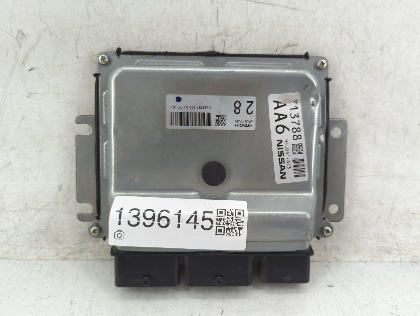 2020-2022 Nissan Murano PCM Engine Control Computer ECU ECM PCU OEM P/N:NEC031-643 Fits Fits 2020 2021 2022 OEM Used Auto Pa