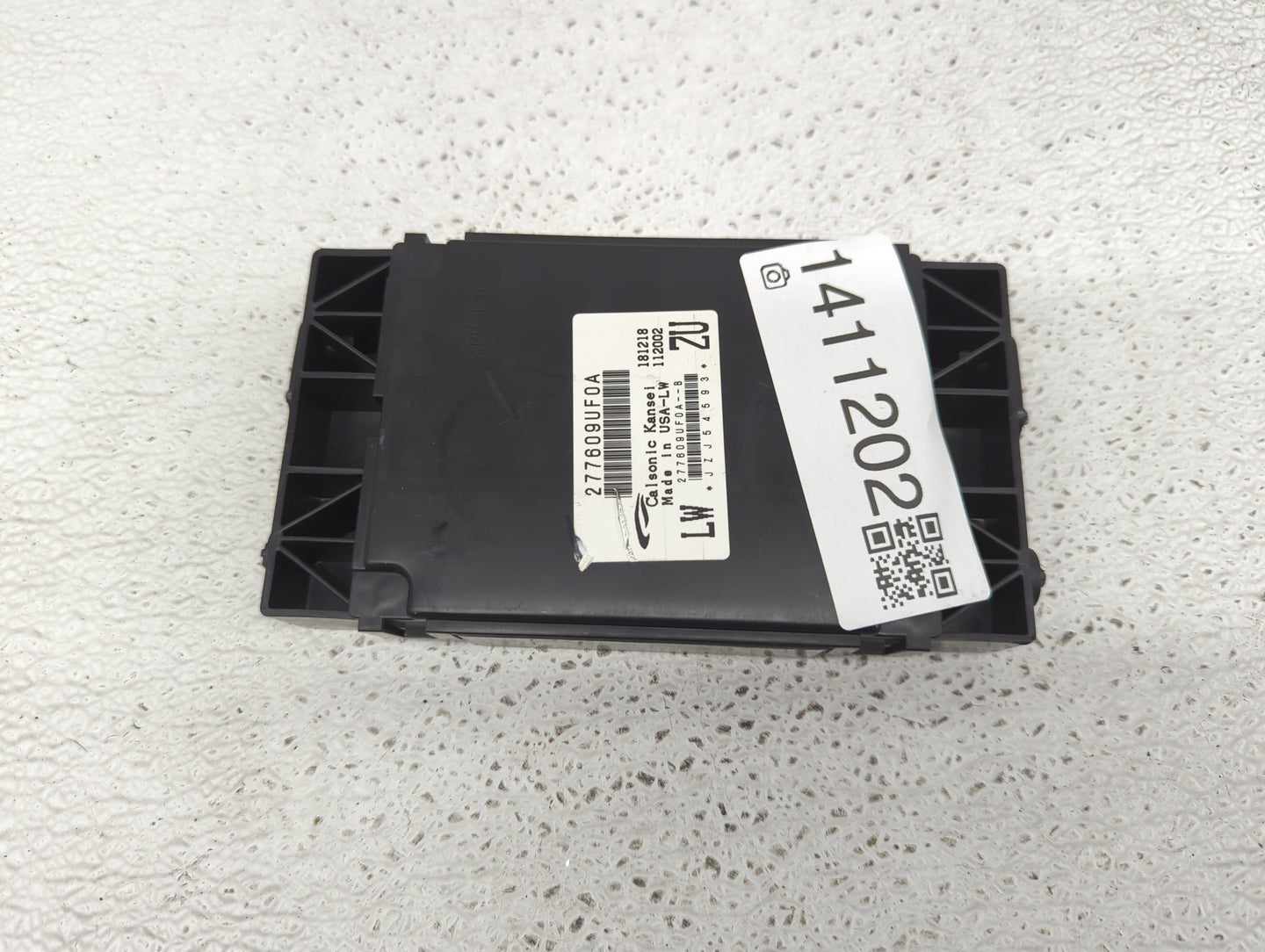 2019-2020 Nissan Murano Temperature Control Module 277609uf0a - Oemusedautoparts1.com