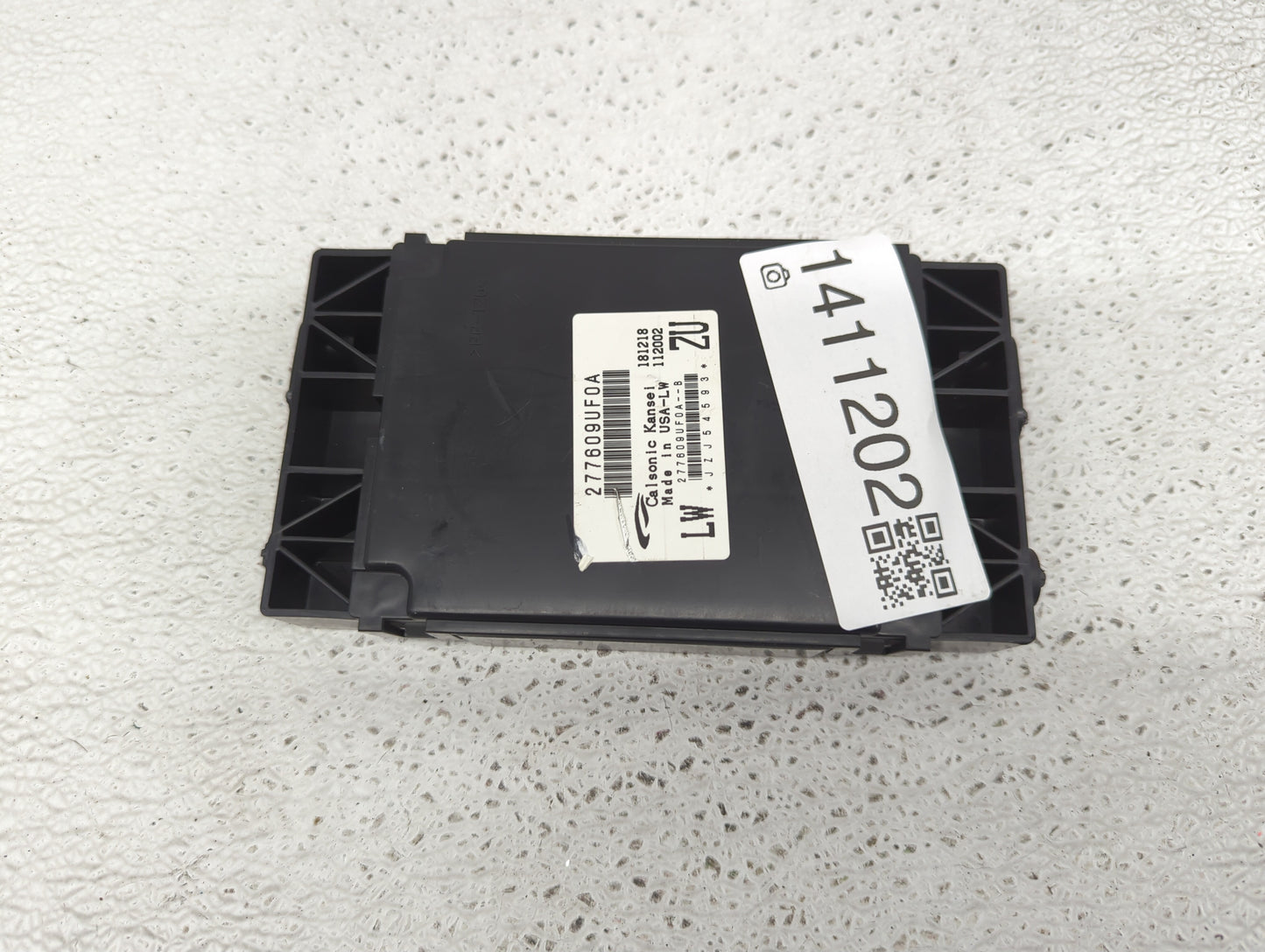 2019-2020 Nissan Murano Temperature Control Module 277609uf0a - Oemusedautoparts1.com