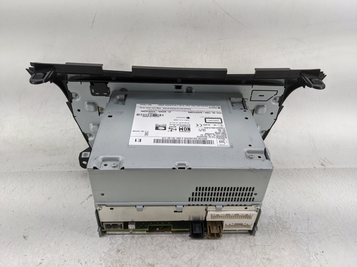 2019-2020 Nissan Murano Radio AM FM Cd Player Receiver Replacement P/N:2591A9UF0C Fits Fits 2019 2020 OEM Used Auto Parts - 