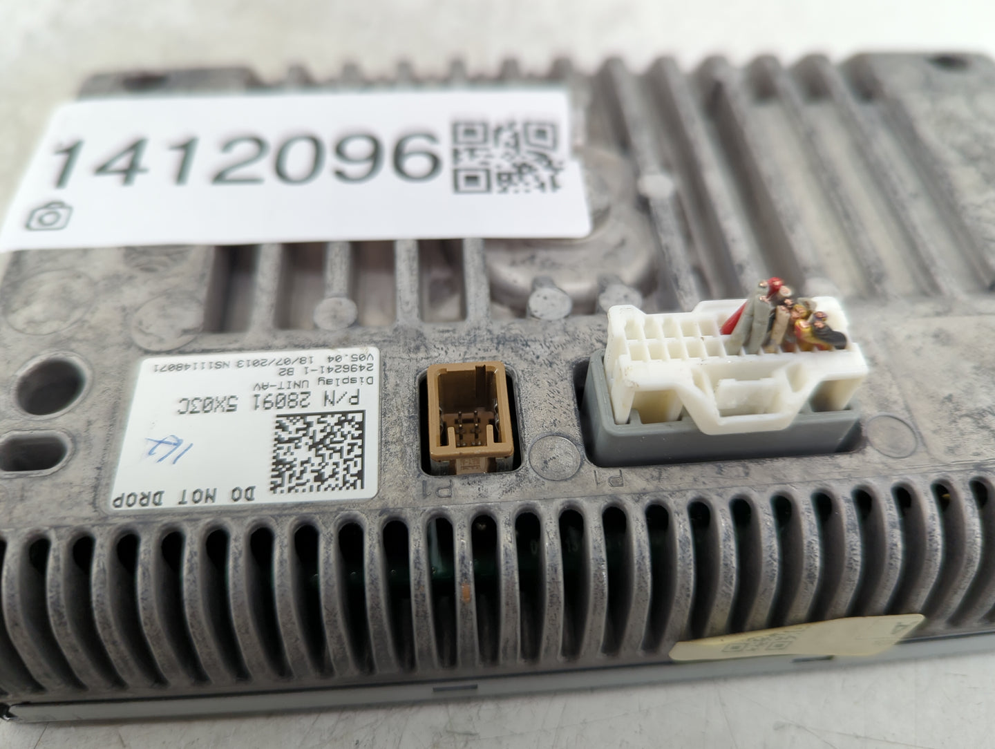 2020 Nissan Murano Radio AM FM Cd Player Receiver Replacement P/N:280915X03C Fits OEM Used Auto Parts - Oemusedautoparts1.co