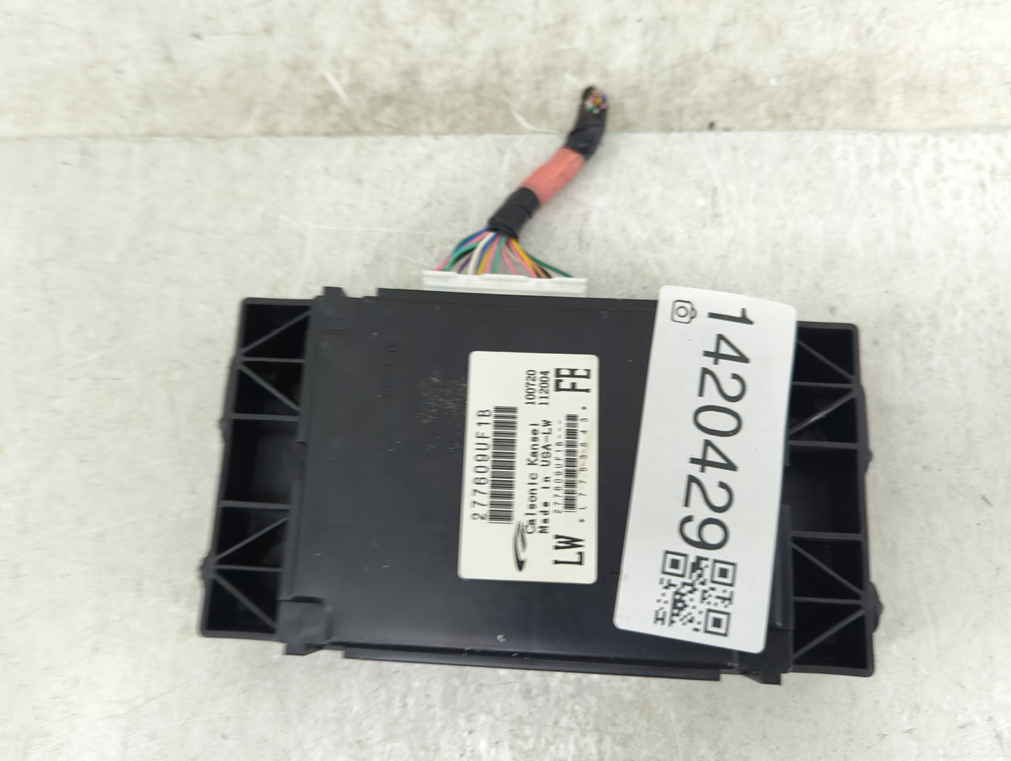 2019-2020 Nissan Murano Radio AM FM Cd Player Receiver Replacement P/N:277609UF1B Fits Fits 2019 2020 OEM Used Auto Parts - 