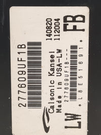 2019-2020 Nissan Murano Temperature Control Module 277609uf1b 1427725 - Oemusedautoparts1.com