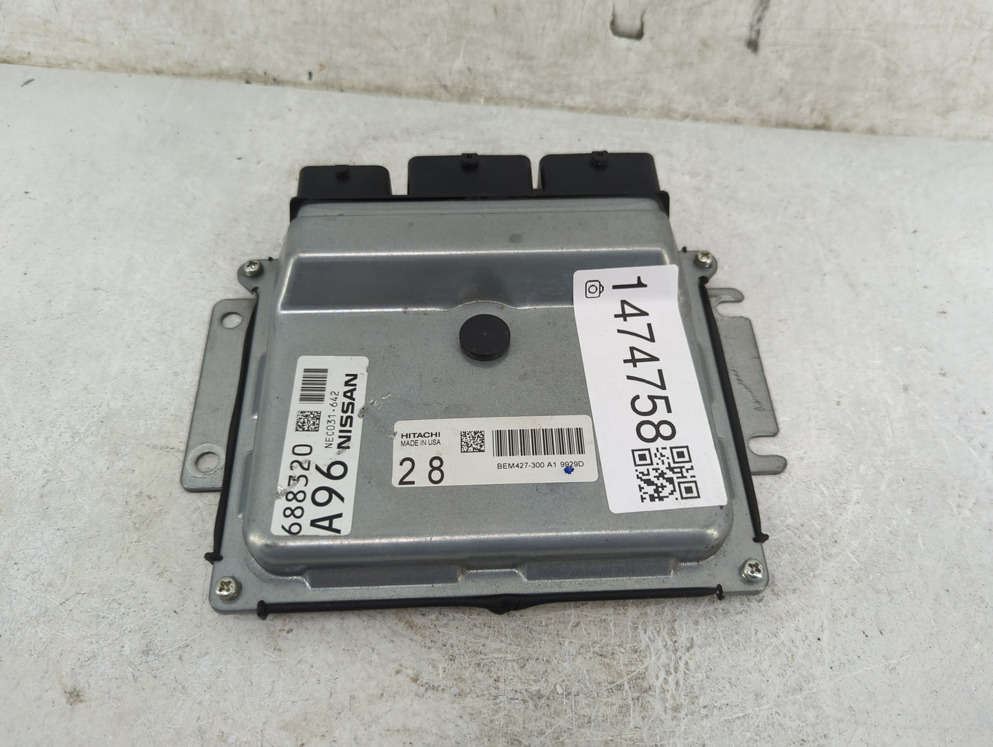 2020-2022 Nissan Murano PCM Engine Control Computer ECU ECM PCU OEM P/N:NEC031-642 BEM427-300 A1 Fits Fits 2020 2021 2022 OE