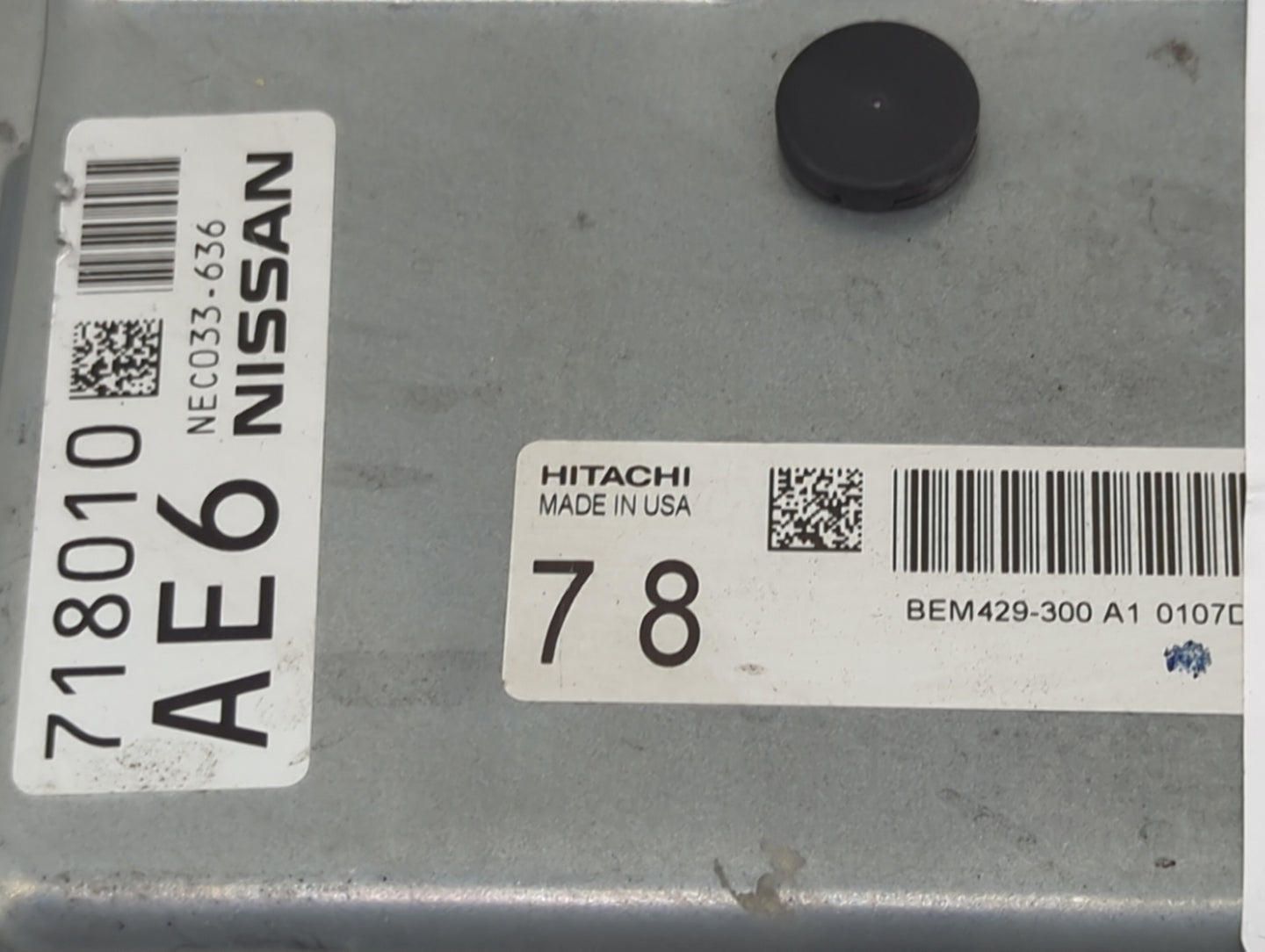 2020-2022 Nissan Murano PCM Engine Control Computer ECU ECM PCU OEM P/N:NEC033-636 BEM429-300 A1 Fits Fits 2020 2021 2022 OE