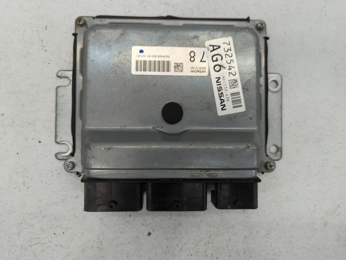 2020-2022 Nissan Murano PCM Engine Control Computer ECU ECM PCU OEM P/N:NEC033-638 Fits Fits 2020 2021 2022 OEM Used Auto Pa