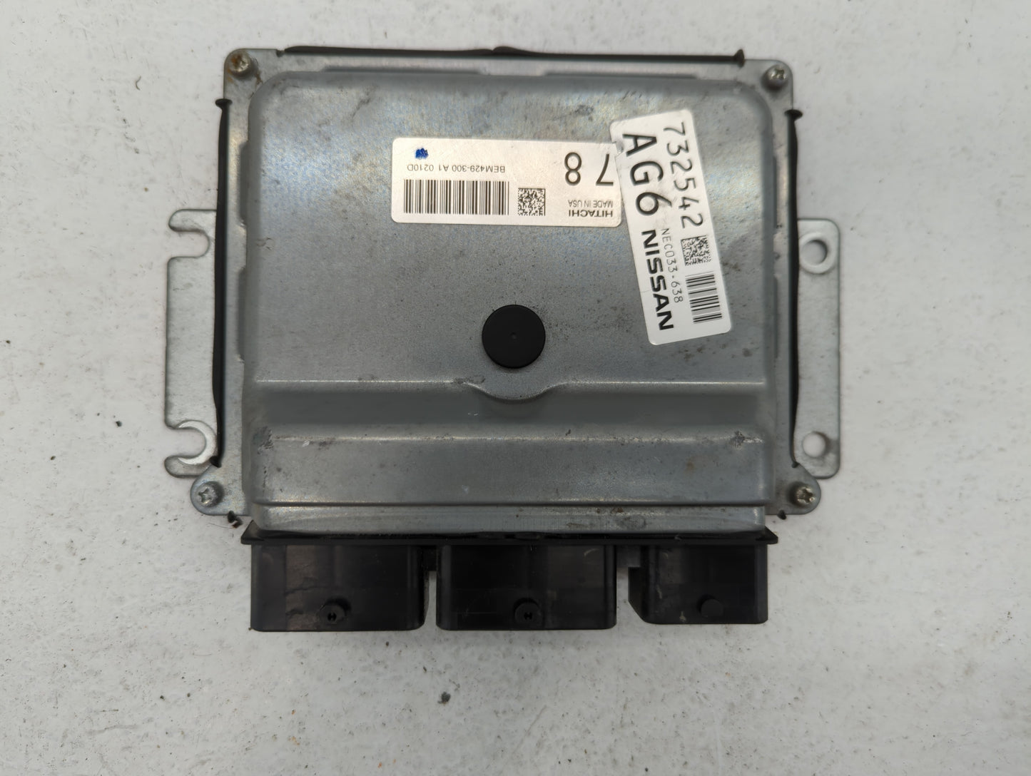 2020-2022 Nissan Murano PCM Engine Control Computer ECU ECM PCU OEM P/N:NEC033-638 Fits Fits 2020 2021 2022 OEM Used Auto Pa