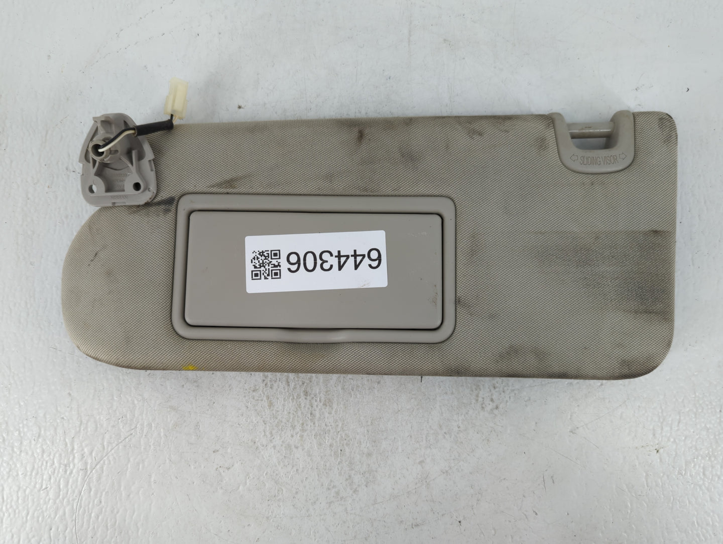 2019-2022 Nissan Murano Sun Visor Shade Replacement Driver Left Mirror Fits Fits 2019 2020 2021 2022 OEM Used Auto Parts - O
