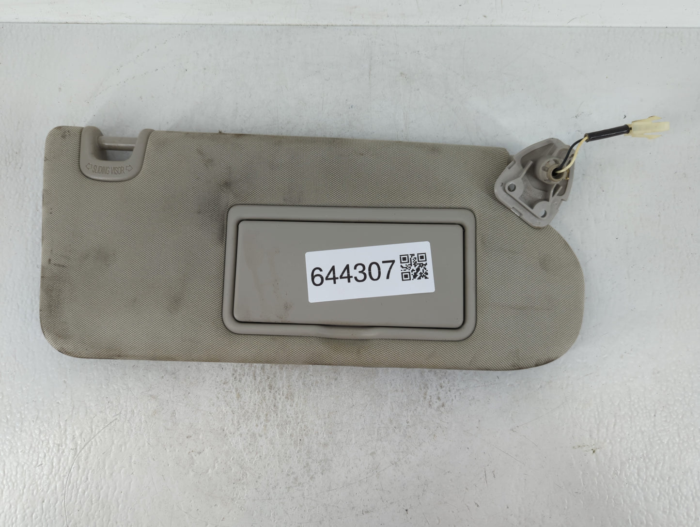 2019-2022 Nissan Murano Sun Visor Shade Replacement Passenger Right Mirror Fits Fits 2019 2020 2021 2022 OEM Used Auto Parts