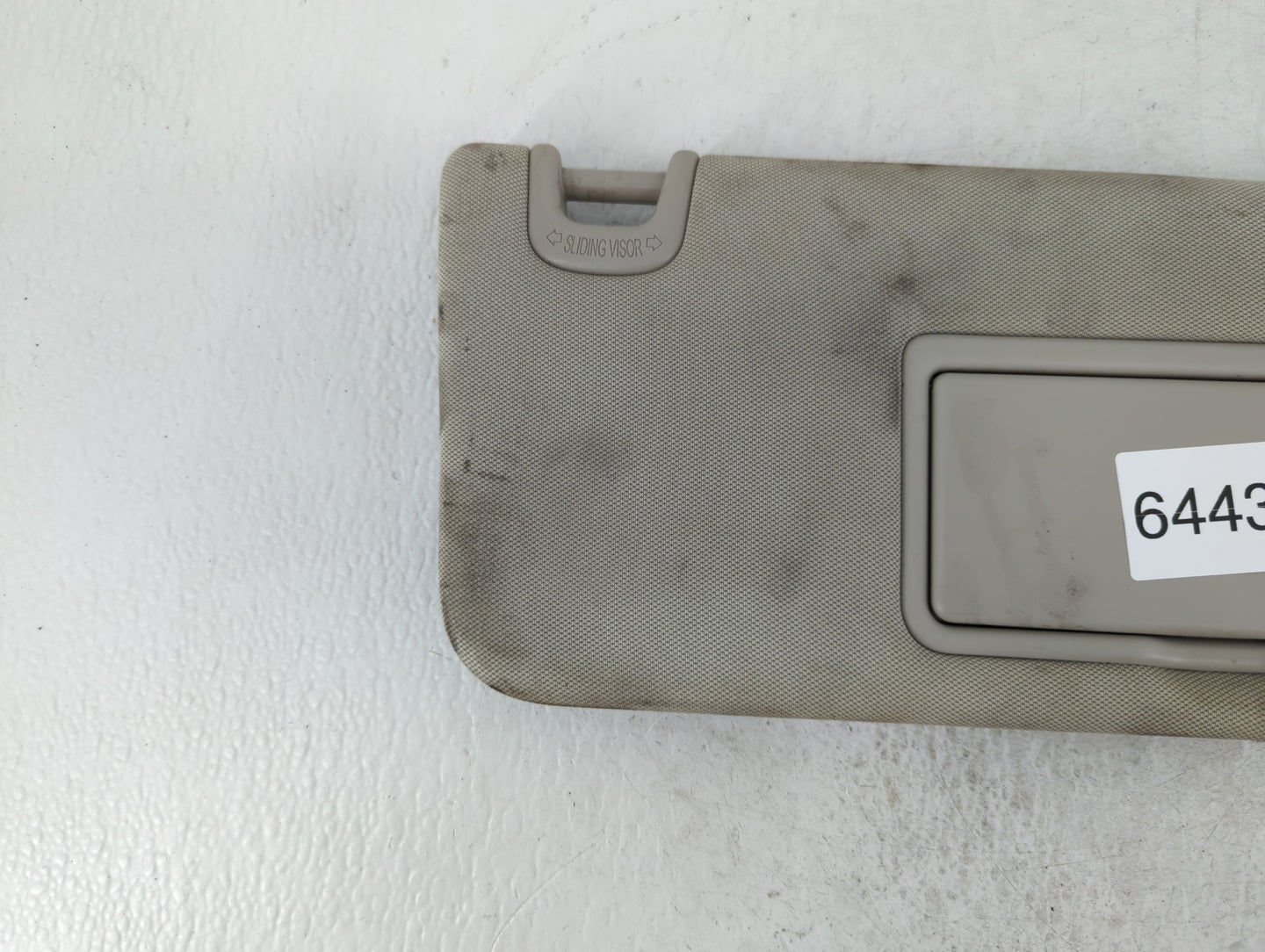 2019-2022 Nissan Murano Sun Visor Shade Replacement Passenger Right Mirror Fits Fits 2019 2020 2021 2022 OEM Used Auto Parts