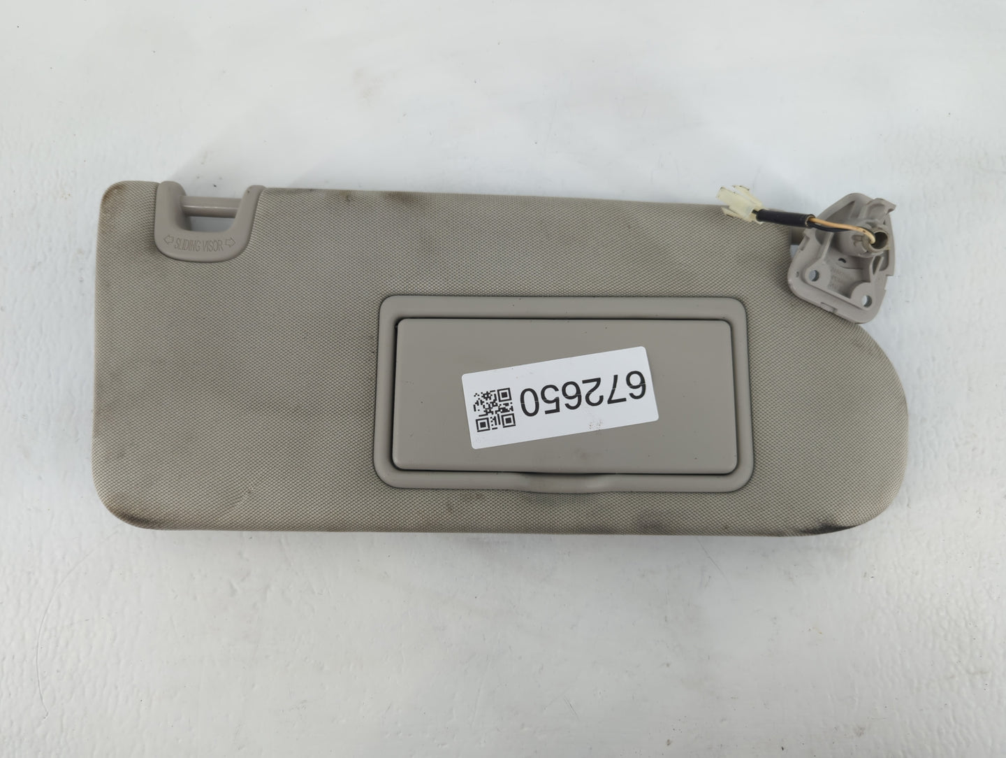 2019-2022 Nissan Murano Sun Visor Shade Replacement Passenger Right Mirror Fits Fits 2019 2020 2021 2022 OEM Used Auto Parts