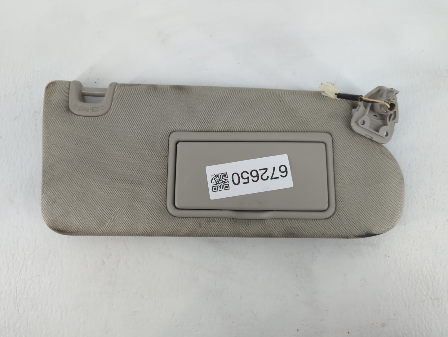 2019-2022 Nissan Murano Sun Visor Shade Replacement Passenger Right Mirror Fits Fits 2019 2020 2021 2022 OEM Used Auto Parts