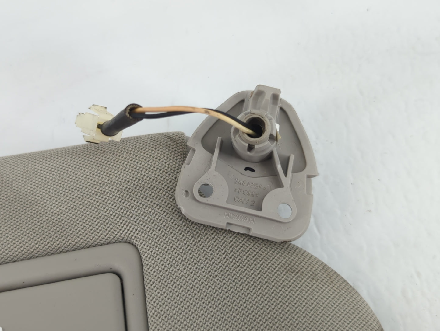 2019-2022 Nissan Murano Sun Visor Shade Replacement Passenger Right Mirror Fits Fits 2019 2020 2021 2022 OEM Used Auto Parts