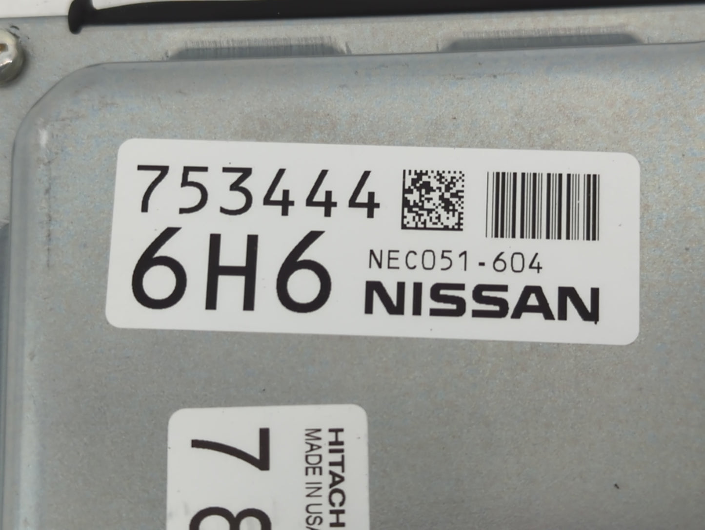 2020-2022 Nissan Murano PCM Engine Control Computer ECU ECM PCU OEM P/N:753444 6H6 NEC051-604 Fits Fits 2020 2021 2022 OEM U