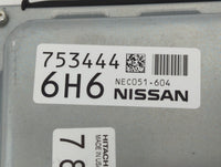 2020-2022 Nissan Murano PCM Engine Control Computer ECU ECM PCU OEM P/N:753444 6H6 NEC051-604 Fits Fits 2020 2021 2022 OEM U