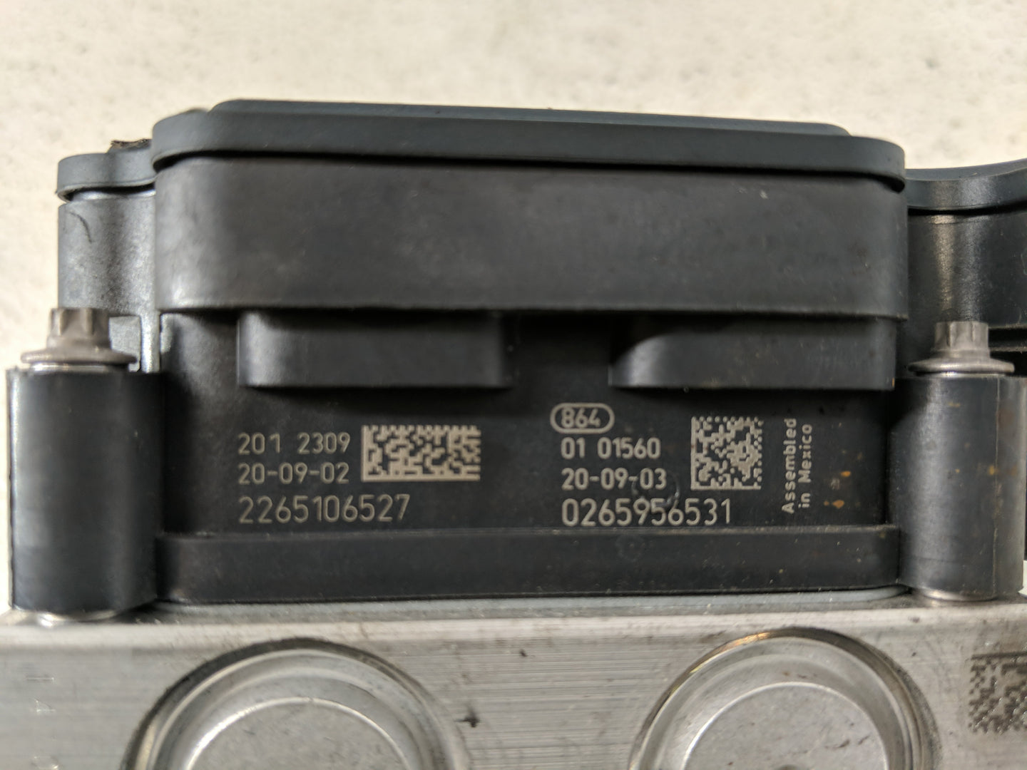 2020 Nissan Nv200 ABS Pump Control Module Replacement P/N:0265956531 Fits OEM Used Auto Parts - Oemusedautoparts1.com