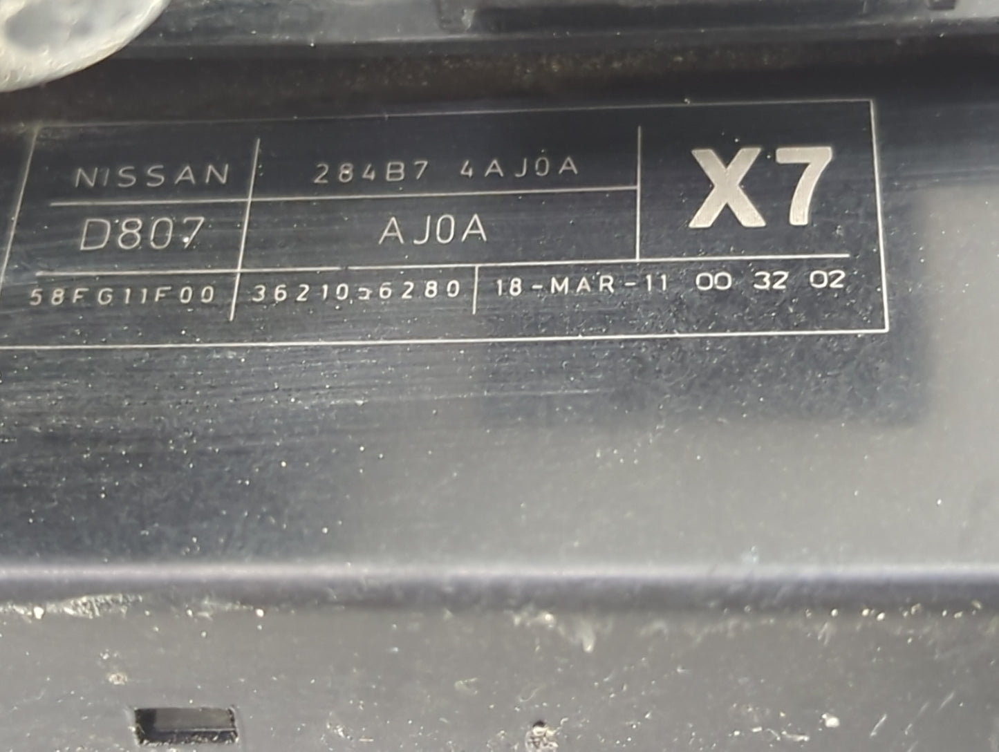 2020 Nissan Nv200 Fusebox Fuse Box Panel Relay Module P/N:284B7 4AJ0A 3SDFV0100 Fits OEM Used Auto Parts - Oemusedautoparts1