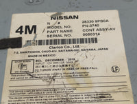 2020 Nissan Nv200 Radio AM FM Cd Player Receiver Replacement P/N:259TASUD0A 7505750886, AIVIL12F0 Fits OEM Used Auto Parts -