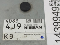 2020 Nissan Nv200 PCM Engine Control Computer ECU ECM PCU OEM P/N:NEC982-040 BEM40V-700 Fits OEM Used Auto Parts - Oemusedau