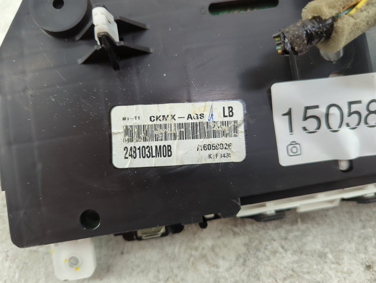 2020 Nissan Nv200 Instrument Cluster Speedometer Gauges P/N:248103LM0B CKWX-AGS Miles: Fits OEM Used Auto Parts - Oemusedaut