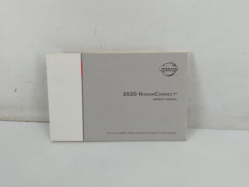 2020 Nissan Nv200 Owners Manual Book Guide P/N:N20E AIVNJU2 OEM Used Auto Parts - Oemusedautoparts1.com