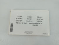 2020 Nissan Nv200 Owners Manual Book Guide P/N:N20E AIVNJU2 OEM Used Auto Parts - Oemusedautoparts1.com