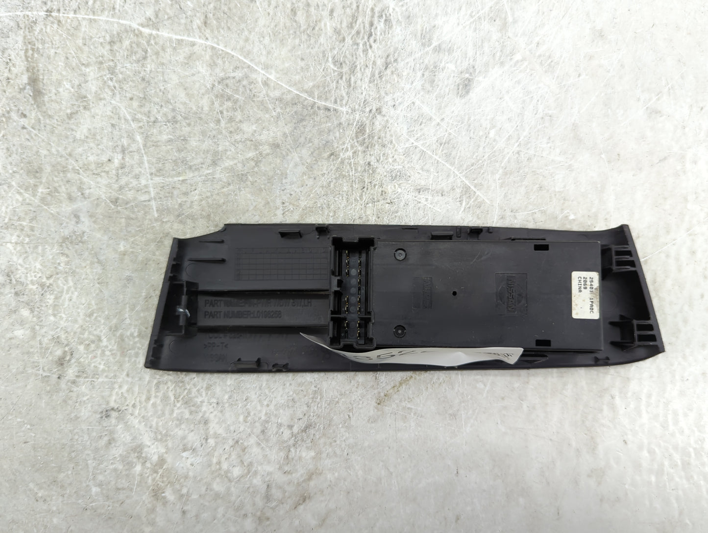 2012-2020 Nissan Nv2500 Master Power Window Switch Replacement Driver Side Left P/N:L0196258 Fits OEM Used Auto Parts - Oemu