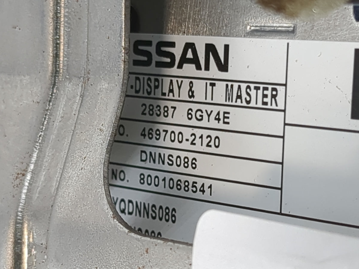 2020-2020 Nissan Pathfinder Information Radio Display Screen - Oemusedautoparts1.com