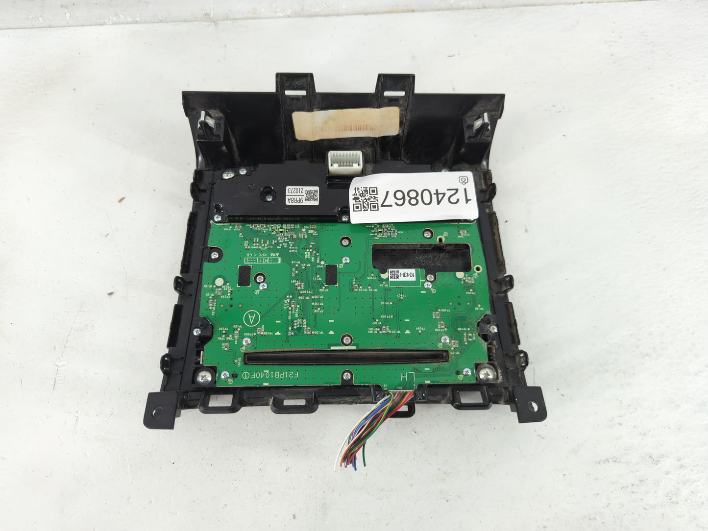 2018-2020 Nissan Pathfinder Radio AM FM Cd Player Receiver Replacement Fits Fits 2018 2019 2020 OEM Used Auto Parts - Oemuse