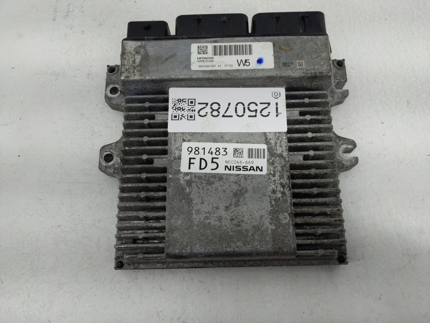 2020 Nissan Pathfinder PCM Engine Control Computer ECU ECM PCU OEM P/N:NEC046-669 Fits OEM Used Auto Parts - Oemusedautopart